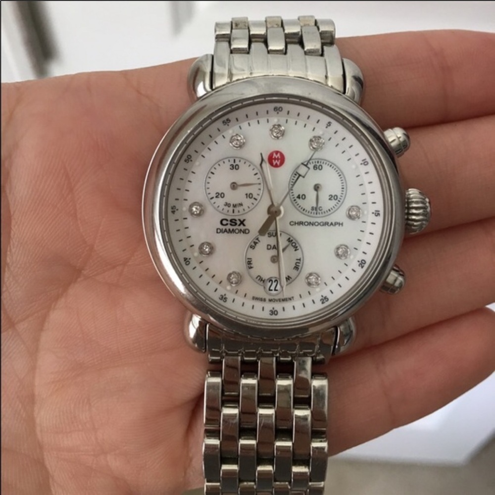 Michele CSX Diamond Watch